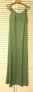 Gay Gibson Sage Green Dress - Vintage New Old Stock in Original Gift Box -No Size Tag Visible