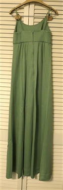 Gay Gibson Sage Green Dress - Vintage New Old Stock in Original Gift Box -No Size Tag Visible