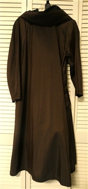 Mycra Pac Now - Reversible Packable Rain Coat with Carrying Bag - Reverses Black to Bronze - Size 0-P