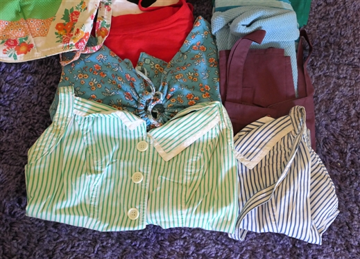 Lot of Vintage 1970''s Tank Tops and Tube Tops - SBJ, Sassafras, Arpeja, A de'' Lanths Original, Etc. 