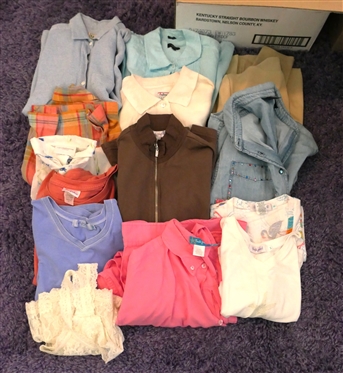 Lot of Vintage Sportswear - Fresh Produce, Talbots, LL Bean, Liz Claiborne, Liz Wear, and Slavatore Ferragamo