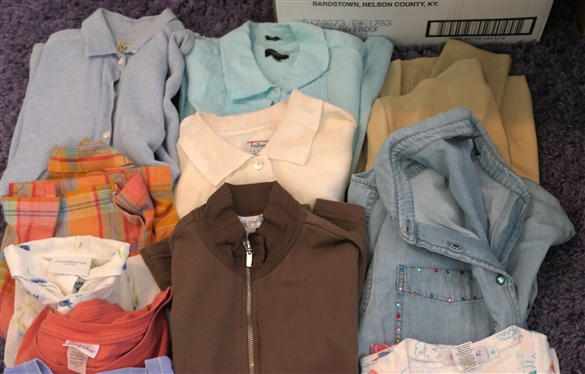 Lot of Vintage Sportswear - Fresh Produce, Talbots, LL Bean, Liz Claiborne, Liz Wear, and Slavatore Ferragamo