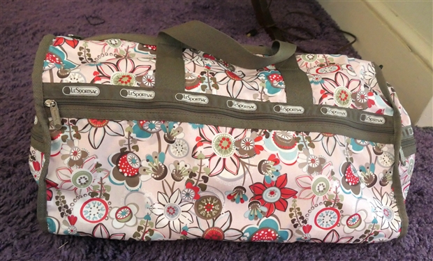 LeSportsac Floral Print Duffel Bag 