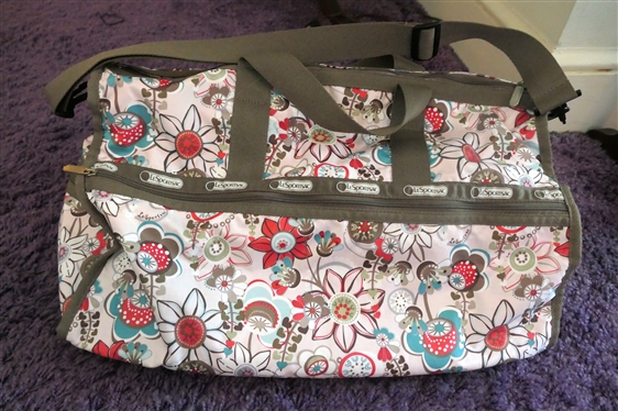 LeSportsac Floral Print Duffel Bag 