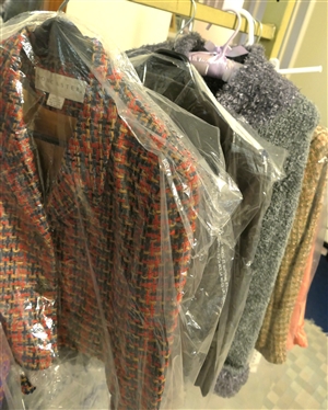 Choice of Clothes on Rack  -Doncaster, Rafael, Liz Claiborne, ECI, Tommy Hilfiger, Ann Taylor, Carlisle, Chicos, Fresh Produce, Liz Wear, Gils, Geoffrey Beene, Habitat- Many New with Tags 