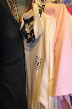 Choice of Clothes in Closet - Ralph Lauren, Talbots, Ann Klein, Liz Sport, Fresh Produce, Life is Good, J Crew, Sporting Team Shirts, Lilly Pulitzer, Chicos, Etc. 