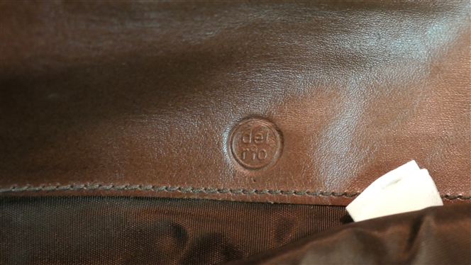 3 Leather Purses - Brown Envelope Purse - Del Rio, Black Leather Clemente, and Green Quilted Morgan Taylor