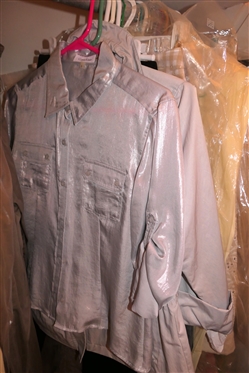 Choice of Clothes in Closet - Talbots, Jones New York - New with Tags, Tommy Hilfiger, Vida, Marsha Christina, V Diffusion, Fresh Produce, Aviva, Color Me Cotton, Chicos, Tribal, Elliot Lauren,...