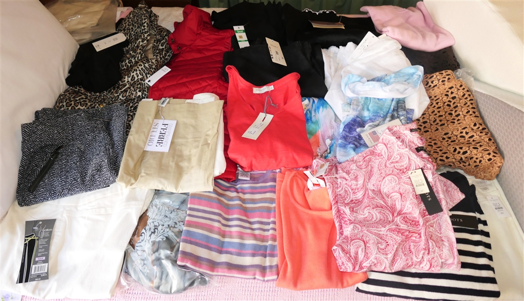 Choice of New Clothes - Shirts, Sweaters, Skirts, Pants - Talbots, Soft Surrounds, Crown &Ivy, Chicos,