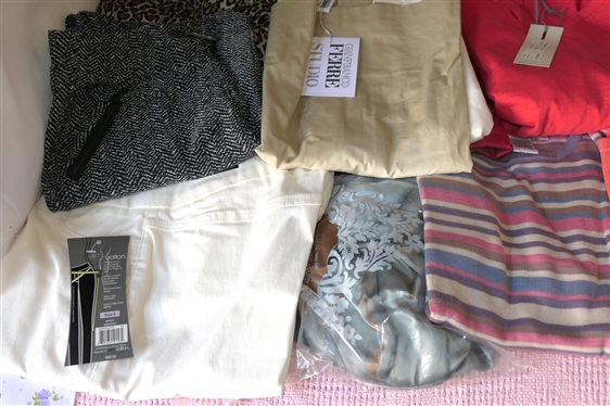 Choice of New Clothes - Shirts, Sweaters, Skirts, Pants - Talbots, Soft Surrounds, Crown &Ivy, Chicos,
