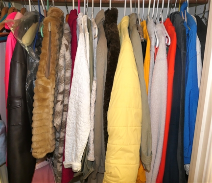 Choice From Coat Closet - Coats, Scarves, Etc.  - Woolrich, Jogging Suit, Scarves, Jackets, 