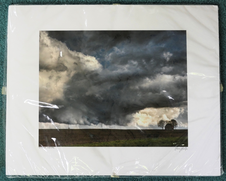 "Storm Sense" Original Photograph by Larry Kanfer - Matted - Photo Measures 11"  by 14"