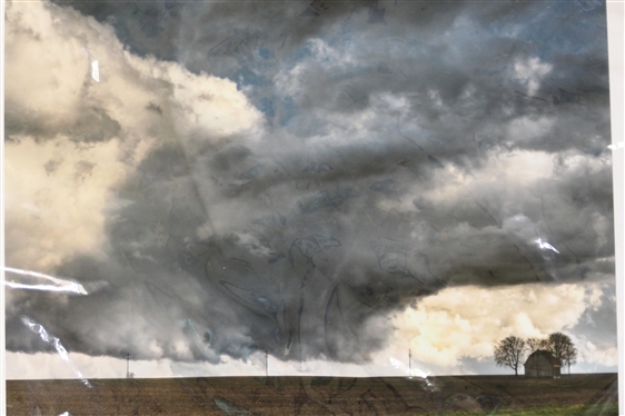 Storm Sense Original Photograph by Larry Kanfer - Matted - Photo Measures 11  by 14