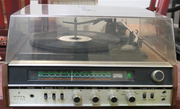 Scott - Solid State Stereo - Type 715 with Garrard Record Player 