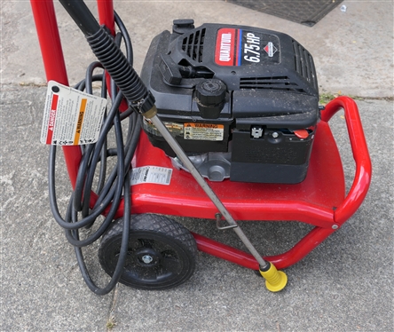 Quantum 6.75hp Gas Pressure Washer - Briggs & Stratton Motor