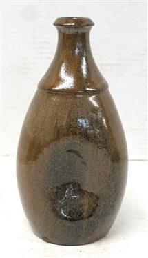 A.R. Cole Sanford, NC Pottery Pinch Bottle - Stamped on Bottom - Bottle is 7 3/4 Tall 