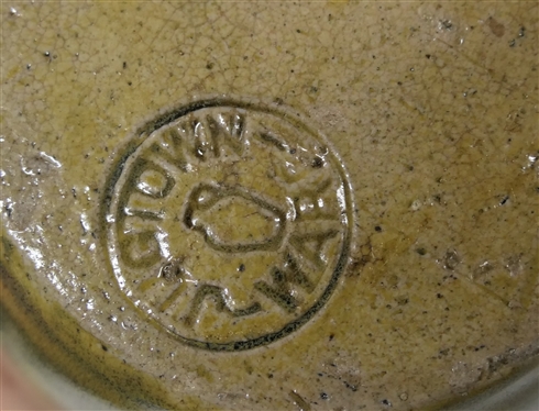 3 Jugtown Ware - North Carolina Pottery Oversized Frogskin Mugs - Each Mug is Approx. 4 1/4 Tall 4 Wide - One Mug Handle Has Been Repaired 