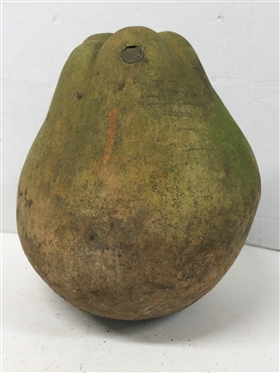 Terracotta Pear Garden Art Sculpture - 15 Tall 