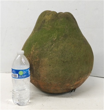 Terracotta Pear Garden Art Sculpture - 15 Tall 