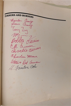 Turners and Burners - The Folk Potters of North Carolina by Charles G. Zug III - Hard Cover Book - Autographed by Old Time NC Potters At the 1987 NC Pottery Conference - Also Author Signed -...