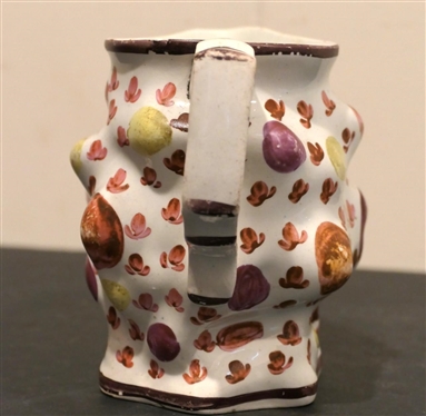 19th Century Staffordshire Figural Pitcher - 4 1/2 Tall 