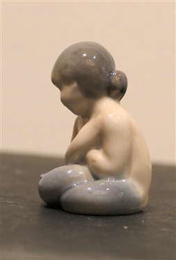 Royal Copenhagen - Denmark - Miniature Mermaid Figure Number 2313 - 2 Tall