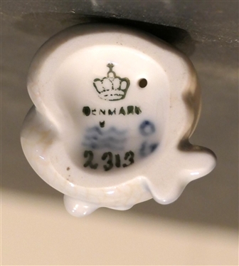 Royal Copenhagen - Denmark - Miniature Mermaid Figure Number 2313 - 2 Tall