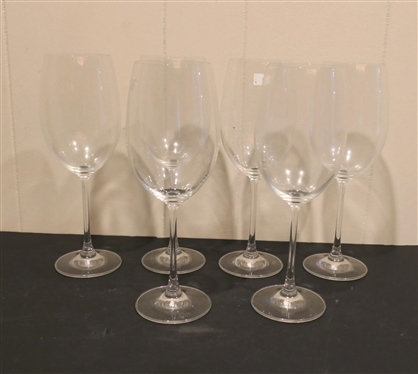 6 - diVino by Rosenthal Wine Glasses - 9 3/4 Tall 