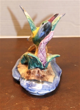 Stangl Pottery Birds Rieffer''s Hummingbird - Number 3629 - 5 Tall - Slight Roughness on Tip of Wing - No Damage Visible 