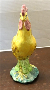 Stangl Pottery Birds Yellow Rooster - Number 3445 - 9 3/4 Tall 