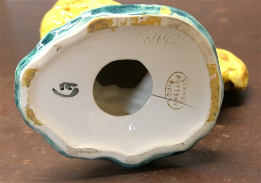 Stangl Pottery Birds Yellow Rooster - Number 3445 - 9 3/4 Tall 