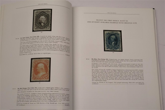 The Gary Petersen Collection - Important United States Stamps - Sale 1234 Thursday, April 29, and Friday, April 30, 2021 - Robert A. Siegel Auction Galleries, INC - Beautiful Hardcover Auction...