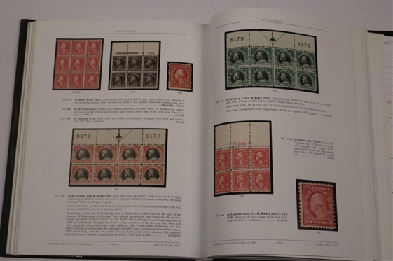 The Gary Petersen Collection - Important United States Stamps - Sale 1234 Thursday, April 29, and Friday, April 30, 2021 - Robert A. Siegel Auction Galleries, INC - Beautiful Hardcover Auction...