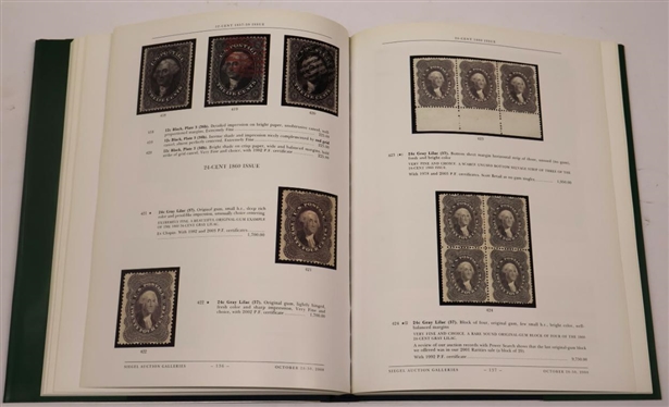 Perry B. Hansen - United States Postage Stamps & Covers - Sale 963 Tuesday, Wednesday and Thursday, October 28-30, 2008 - Robert A. Siegel Auction Galleries, INC - Hardcover Auction Catalogue...