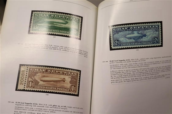 The Scarsdale Collection Auction Catalogues - Part 1 - 5 - Robert A. Siegel Auction Galleries, INC - Sales Held in 2006 - New York, NY - 5 Paper Bound Catalogue Books 
