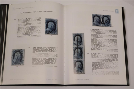 The Gordon Eubanks Collection - United Staes 1851 to 1856 Imperforate Issues Sale 1242 Tuesday October 12, and Wednesday, October 13, 2021 -Presented by Robert A. Siegel Auction Galleries, INC. -...