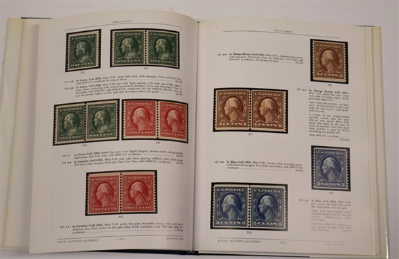 The Jay Hoffman Collection of United States Stamps Auction Catalogue - Sale 956 Thursday and Friday, May 8-9, 2008 - Hardcover Auction Catalogue Book with Dust Jacket -