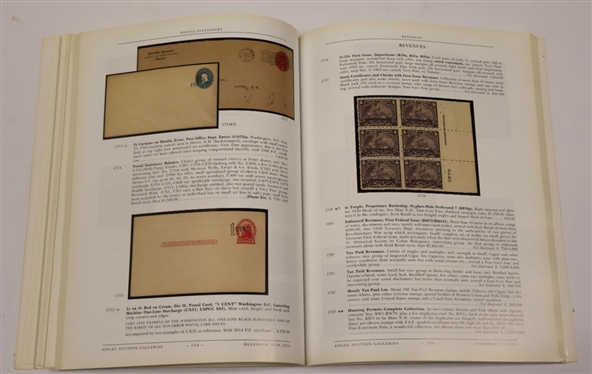 United States, Possessions and Confederate States Stamps and Postal History Auction Catalogue - Presented By Robert A. Siegel Auction Galleries, INC. - Sale 1090 - December 17 - 19, 2014 -...