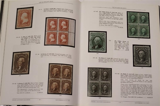 The Arthur S. Przybyl Collection United States - Confederate States - Hawaiian Islands - Hardcover Auction Catalogue - Sale 1244 November 9-10, 2021 -Presented by Robert A. Siegel Auction...
