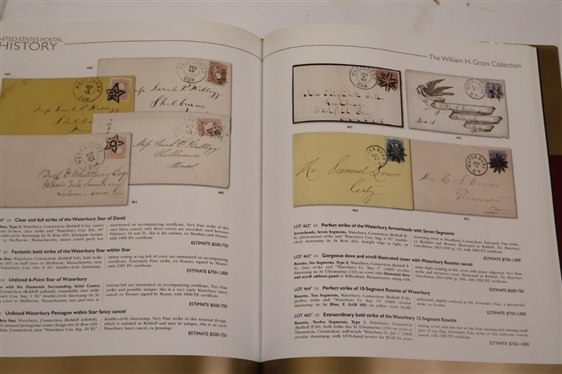 United States Postal History - The William H. Gross Collection Sale 1211 - Tuesday October, 29 - Wednesday, October 30, 2019 - Hardcover Auction Catalogue Presented by Charles F. Shreve and Tracy...