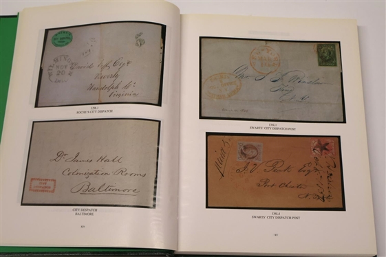The Identifier For Carries, Locas, Fakes, Forgeries, and Bogus Posts of The United States Volume III by Larry Lyons - Green Hardcover Book - Published December 1998 