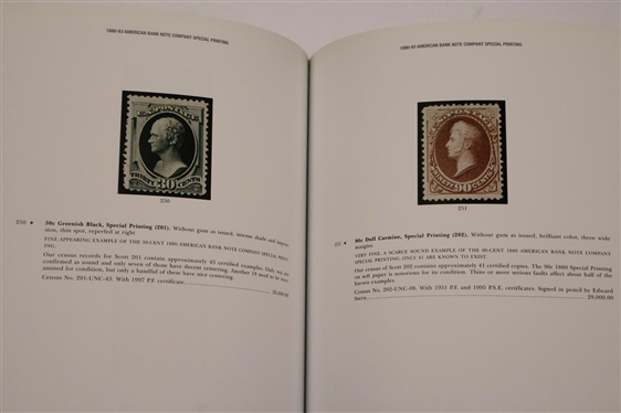 The David Wingate Collection of United States Stamps Sale 1180 - April 11 -12, 2018 -Hardcover Auction Catalogue - Presented by Robert A. Siegel Auction Galleries, INC - Hardcover Auction...