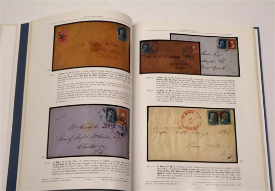 The Wagshal Collection of Classic United States Stamps Part 2 Sale 994 - One - Cent 1851 - 56 Imperforate - Thursday & Friday, September 20 & October 1, 2010 - Hardcover Auction Catalogue -...