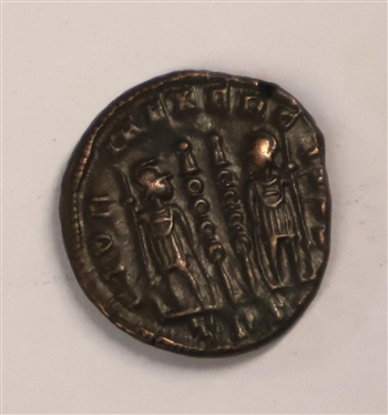 Constantius II (A.D. 337 - 361) Bronze Reduced Follis of Ancient Rome - Ancient Roman Coin - Guaranteed by Littleton Coin Company, LLC - Very Fine Plus - Littleton Select Coin - With Original Envelope