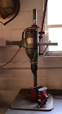 3/4" Special Duty Drill Press - Skill Drill with Columbia NO. 4 Vise - Drill is Model 121 6 amp