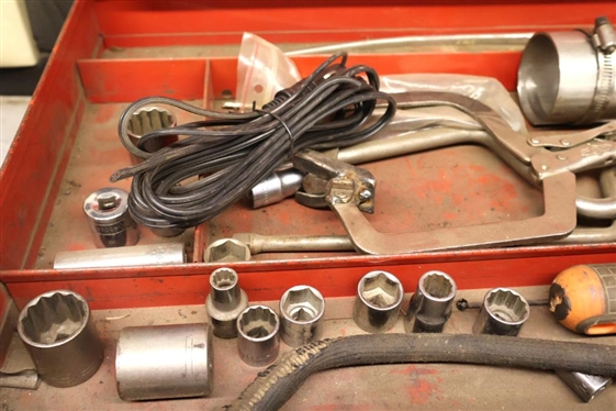 Tool / Shop Lot -  Screwdrivers, Sockets, Clamps, Extensions, Cords, & More