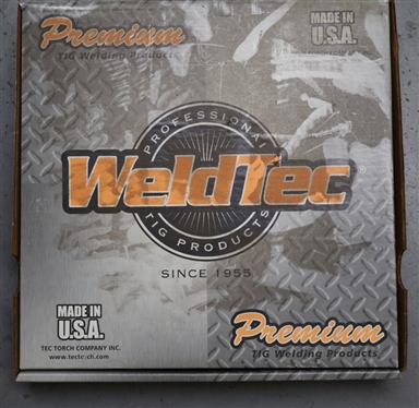 WeldTec TIG Welding Torch - Air Cooled - 25 Ft Cable 140 Amps - New in Original Box - Never Used