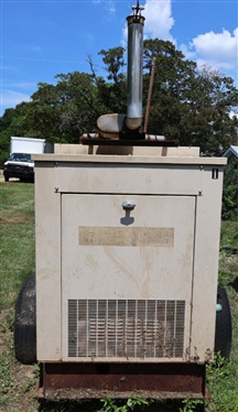 Generac Generator with Custom Muffler 1248 Hours - From Gregory Poole Equipment Co. 