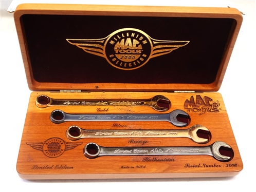 MAC Tools 2000 Millennium Set - Limited Edition Tool Set in Fitted Hard Case - Number 3006 - With Original Cardboard Outer Box 