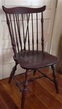 Fan Back Windsor Side Chair - Sturdy with Plank Bottom 